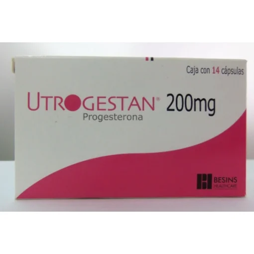 Progesterone Prometrium Utrogestan 200 mg 28 caps
