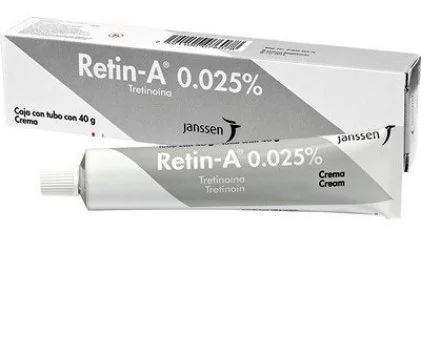 Retin A Cream Tretinoin Topical 0.025 % 40 g Limit of 3 tubes per order