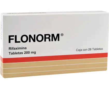 Rifaximin Flonorm 200 mg 28 tabs