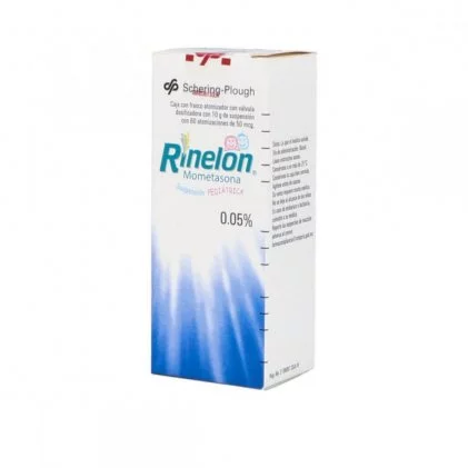 Nasonex Rinelon Mometasone Furoate Spray Nasal Pediatric 0.05% 10gr 60dsg Only USA &amp; limit of 2 per order