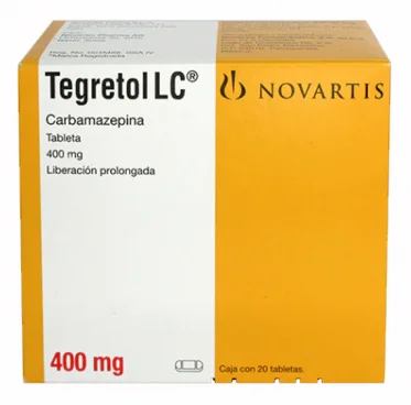 Tegretol LC Carbamazepine 400 mg 20 Tabs