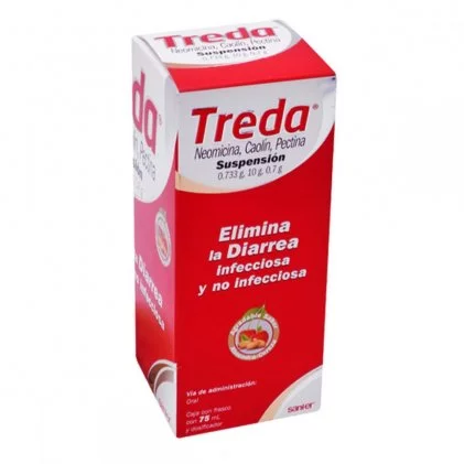 Treda Kaomycin (Neomycin / Kaolin / Pectin) 75 ml
