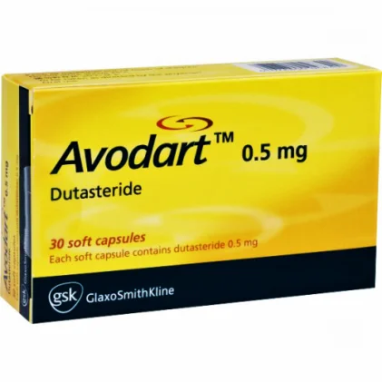 Avodart dutasteride 0.5 mg 30 Caps