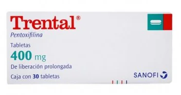 Trental Pentoxyfiline 400mg 30 Tabs