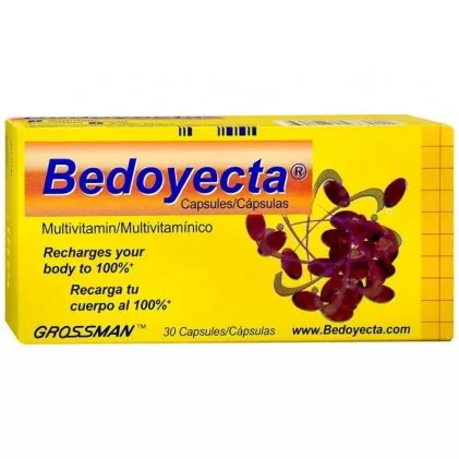 Bedoyecta B Complex Multivitamin 30 Caps