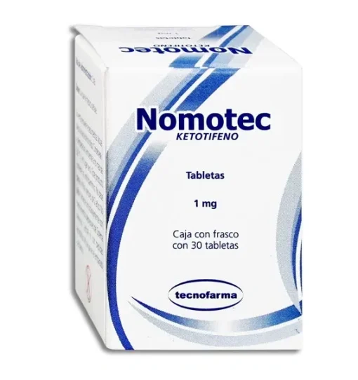 Zaditen Ketotifen Generic 1 mg 30 tabs