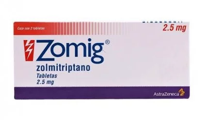 Zolmitriptan Zomig 2.5 mg 4 tabs