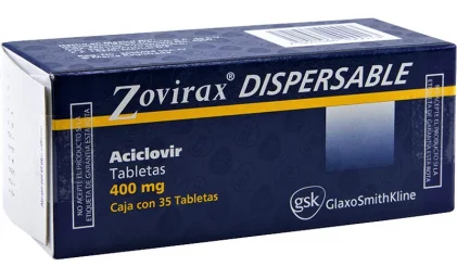 Zovirax Acyclovir 400 mg 35 Tabs