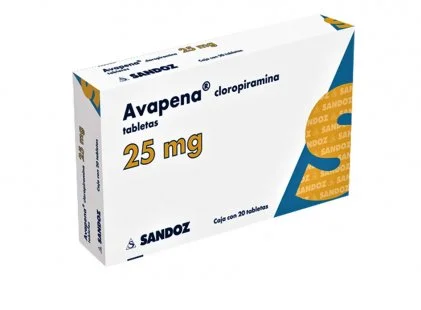 Avapena Chloropyramine 25 mg 40 tabs