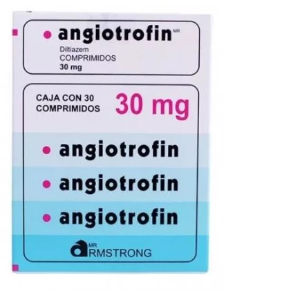 Cardizem Angiotrofin Diltiazem hydrochloride 30 mg 60 tabs