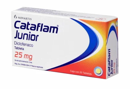 Cataflam Junior diclofenac 25 mg 20 tabs