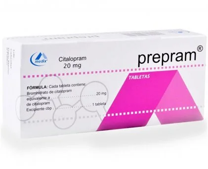 Celexa Seropram Citalopram 20 mg 30 tabs