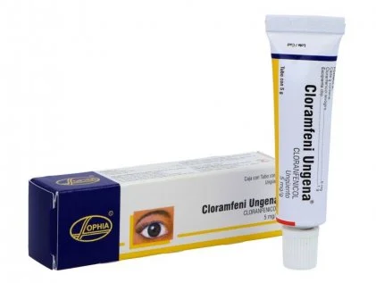 Cloramfeni Chloramphenicol Eye Ointment 5mg 5gr