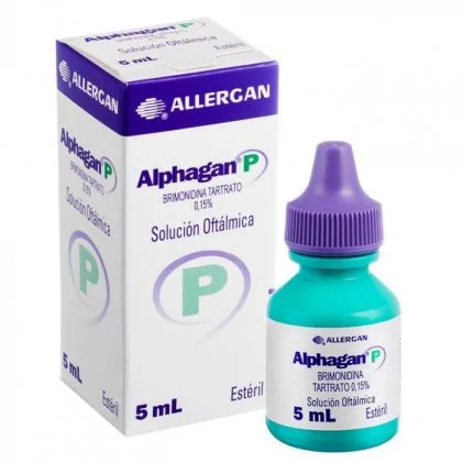 Alphagan P Solution Ophthalmic Brimonide 0.15% 5 ml