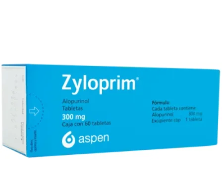 Allopurinol Zyloprim Alopurinol 300 mg 60 tabs