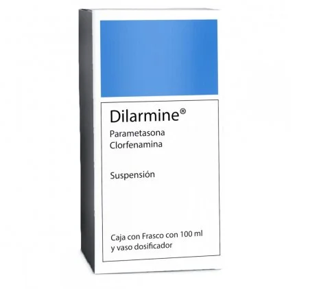Dilarmine Suspension Paramethasone Clhorpheniramine 100 ml