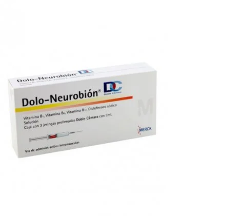 Dolo Neurobion DC Inyectable 3 vials 3 ml