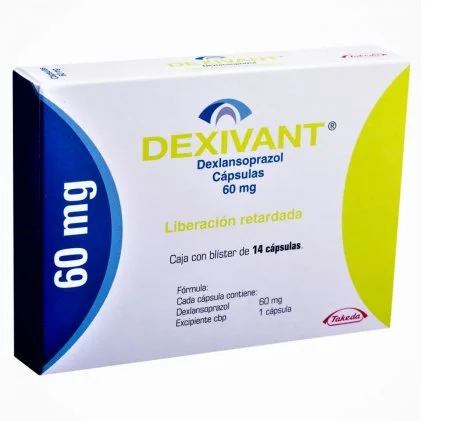 Dexilant Dexlansoprazole Dexivant 60 mg 14 tabs