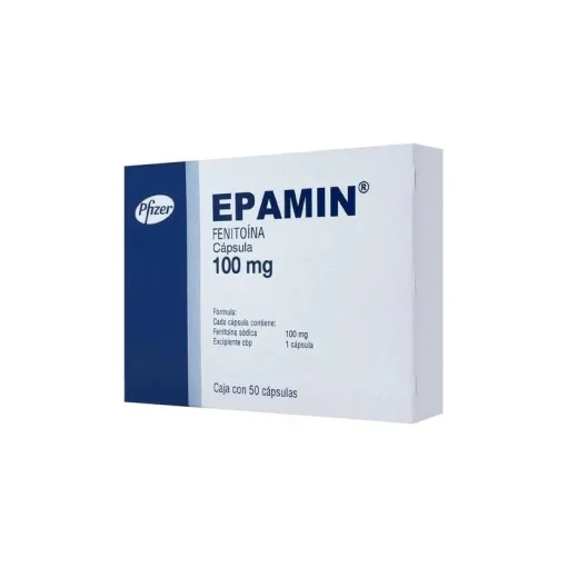 Dilantin 100mg 50 Caps (Epamin) Phenytoin Sodium