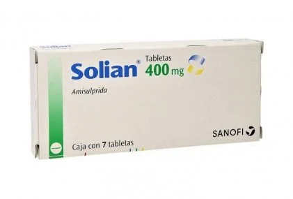 Amisulpride Solian 400 mg 7 Tabs