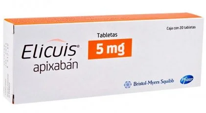 Eliquis Apixaban 5 mg 20 tabs