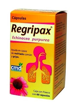 Vitamin C 300 mg / Echinacea Purpurea 250mg / Zinc Sulfate 45mg (Regripax + VYM) 30 Caps