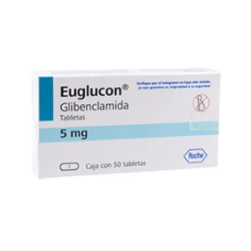 Euglucon Glibenclamida 5 mg 50 Tabs