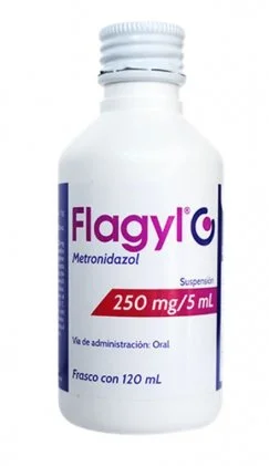 Flagyl 250 mg Metronidazole Susp. 120ml