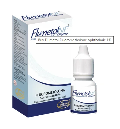 Flumetol Fluorometholone ophthalmic 1%