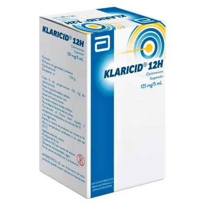 Biaxin Klaricid clarithromycin Susp 125 mg 60 ml
