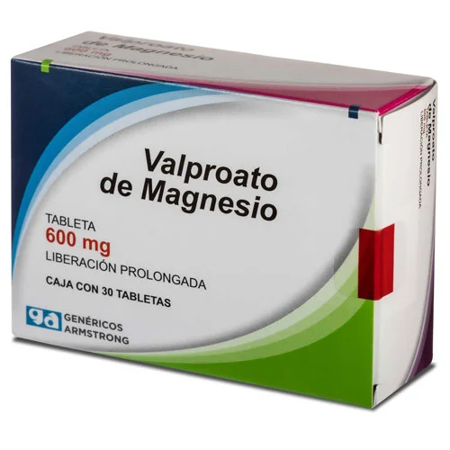 Magnesium Valproate Generic 600mg 30 Tabs Extended Release