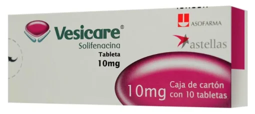 Vesicare Solifenacin 10 mg 30 Tabs