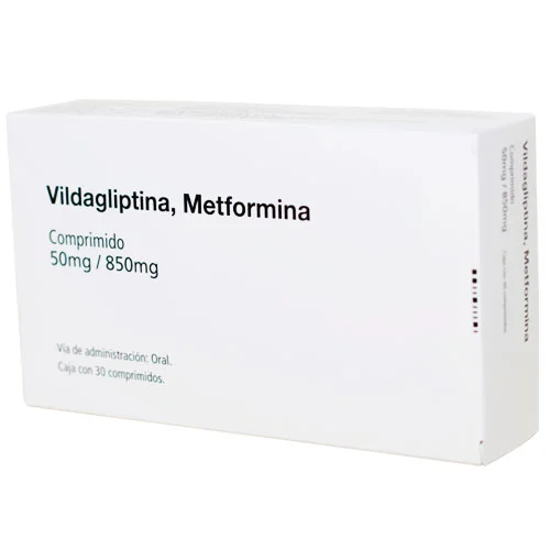 Vilzermet Generic Vildagliptin Metformin 50mg / 850mg 30 Tabs
