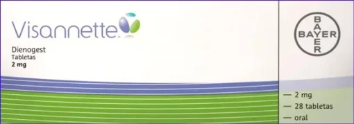 Visanette Dienogest 2 mg 28 Tabs