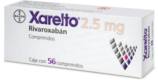 Xarelto Rivaroxaban 2.5 mg 56 tabs