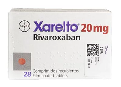Xarelto Rivaroxaban 20 mg 28 tabs