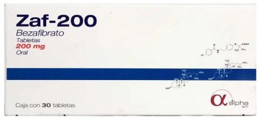 Bezalip Zaf-200 Bezafibrate 200 mg 30 tabs