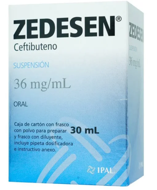 Zedesen Pediatric Ceftibuten (Ceftibuteno) 36 mg 30 ml