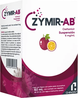 Tamiflu Susp. Zymir-Ab Oseltamivir Pediatric 6mg 60ml